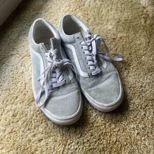 Vans Blue Pig Suede Women's Sneakers